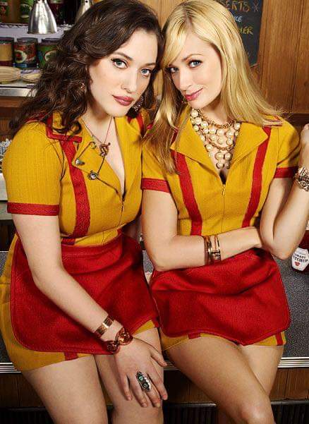 A threesome with Kat Dennings and Beth Behrs How long