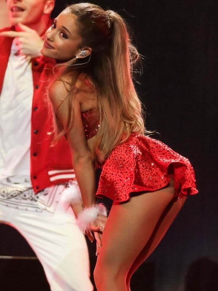 Ariana Grande is basically begging to get her ass pounded