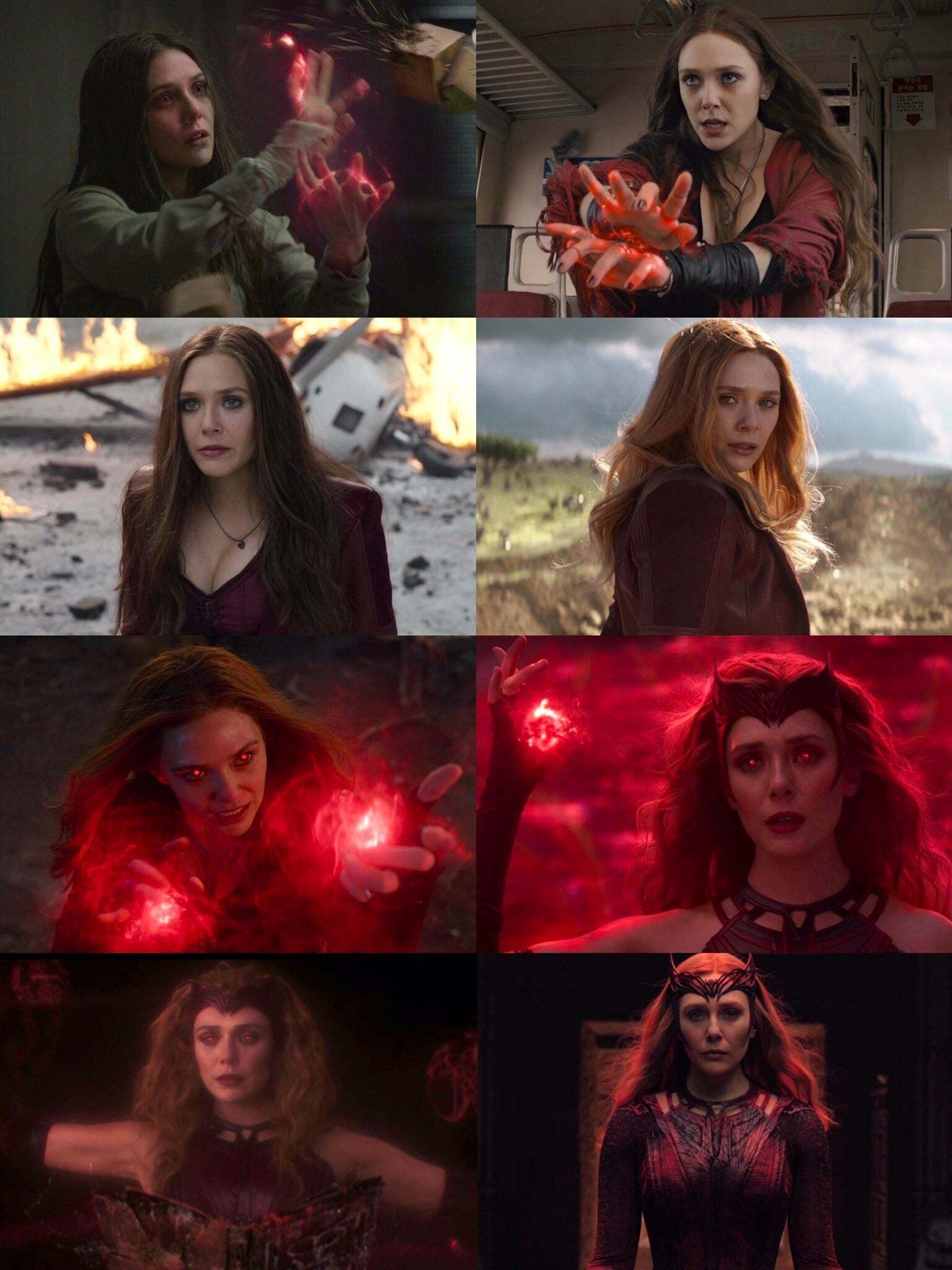 Elizabeth Olsen was hot as fuck in every Scarlet Witch