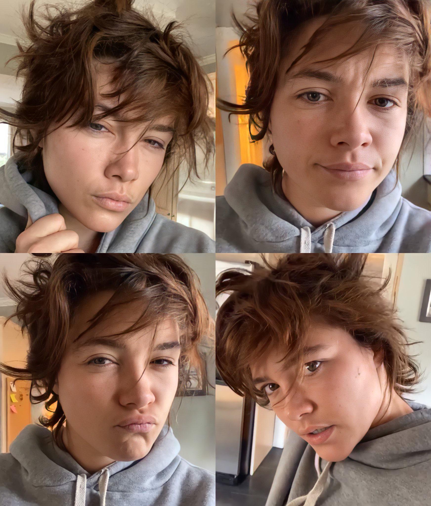 Florence Pugh looks like a boy in these pics Think