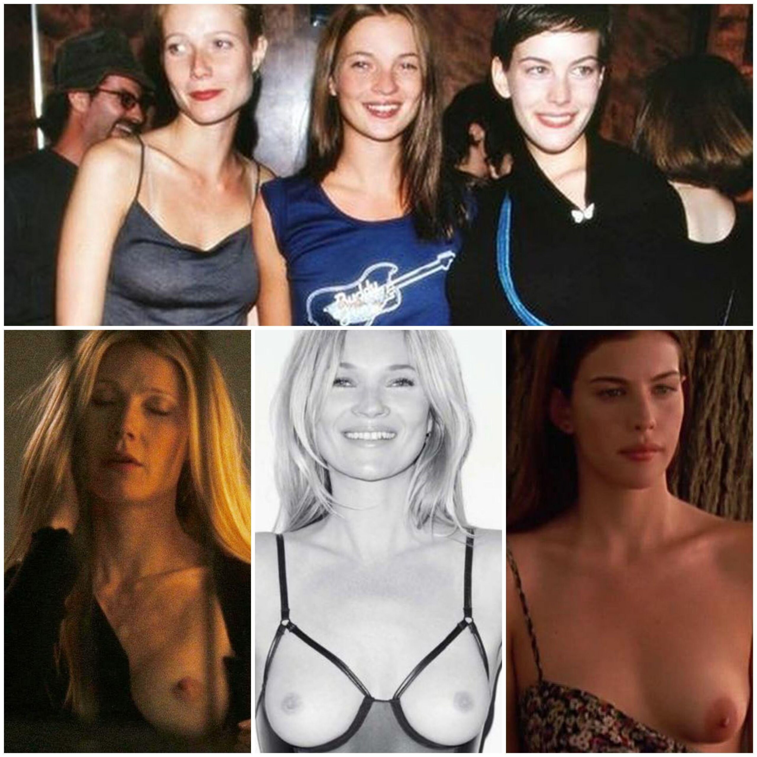 Gwyneth Paltrow Kate Moss amp Liv Tyler