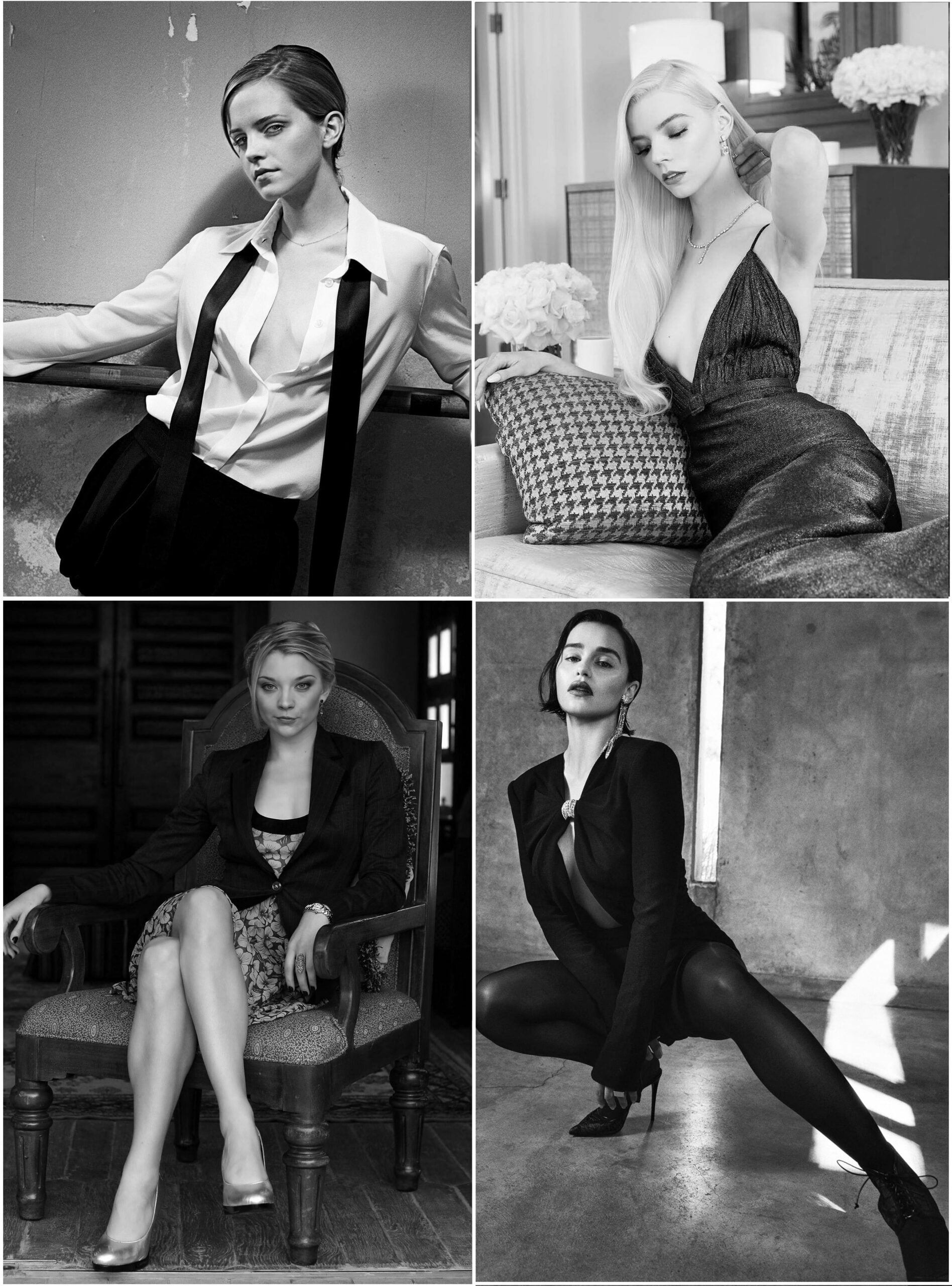 Pick one to be your mistress Emma Watson Anya Taylor Joy