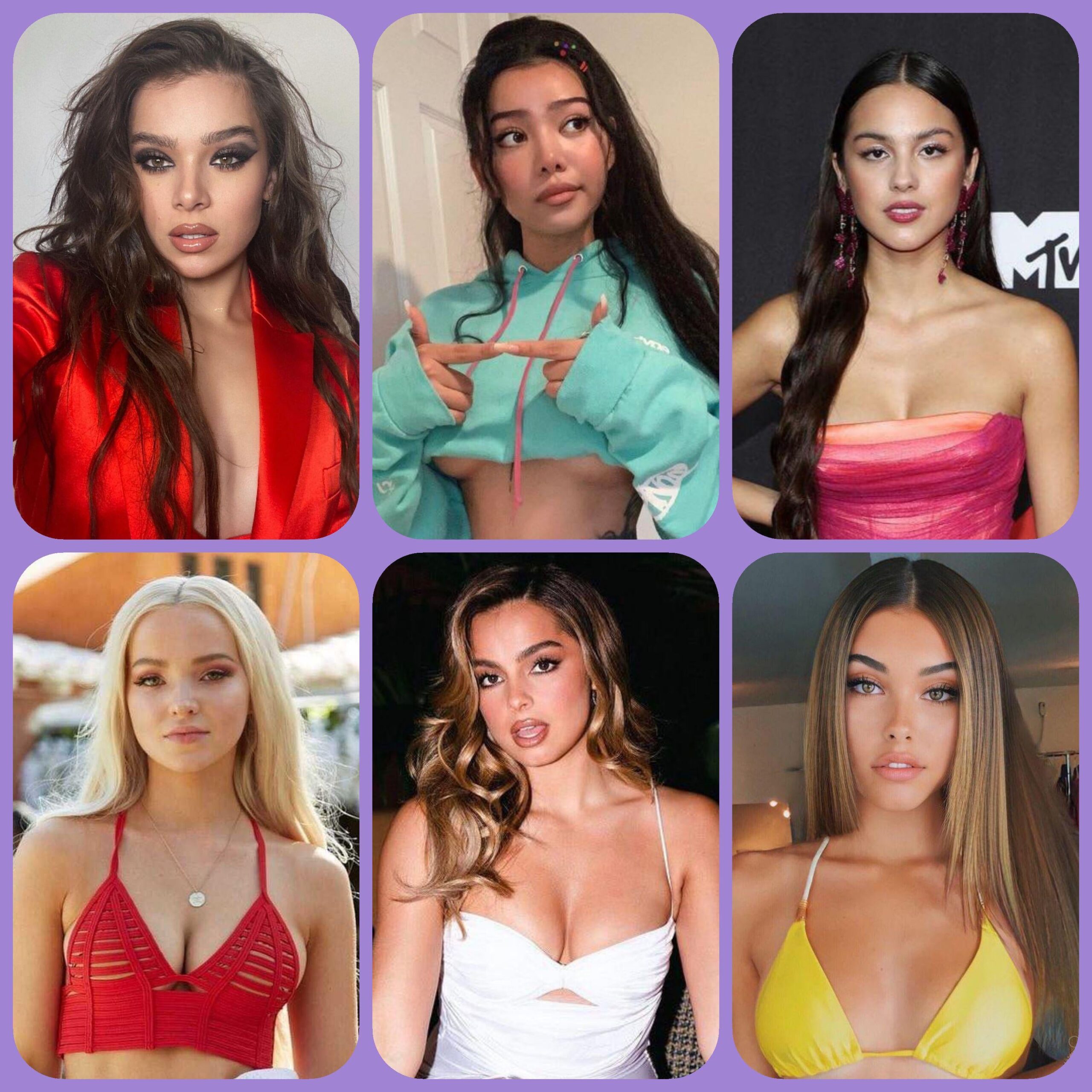Who are you cumming inside Hailee Steinfeld Bella Poarch Olivia