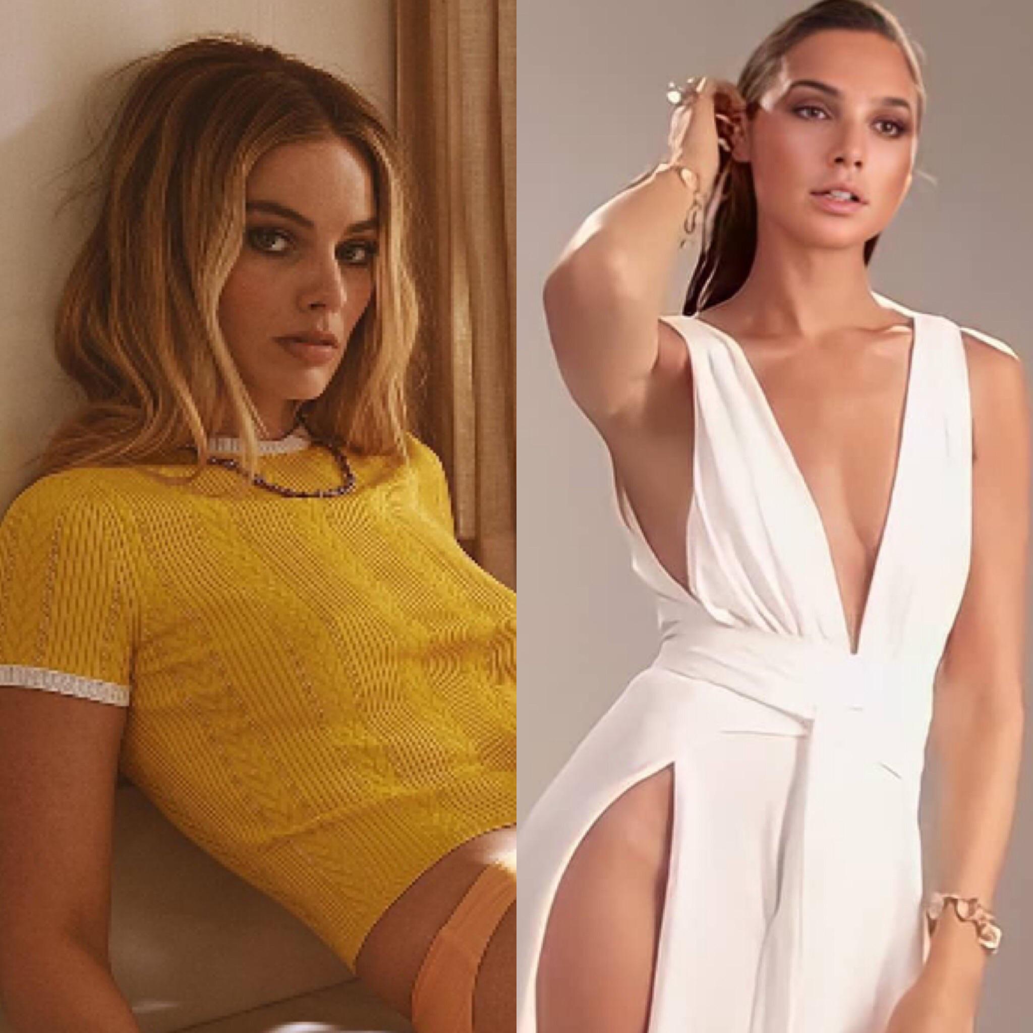 Who would give the better blowjob Margot Robbie or Gal