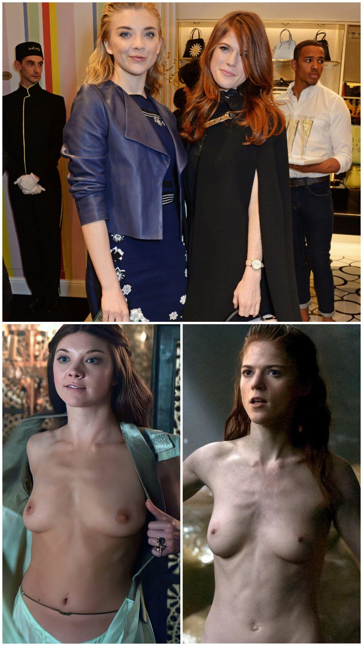 Natalie Dormer amp Rose Leslie
