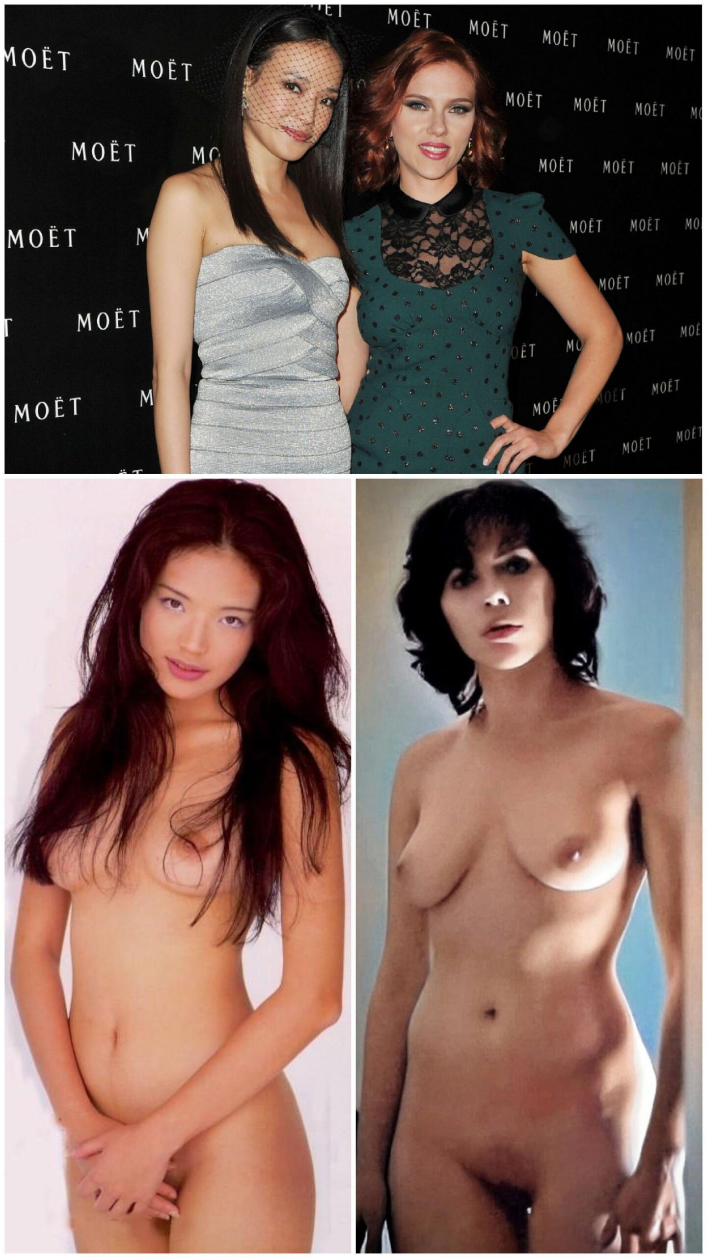 Shu Qi amp Scarlett Johansson