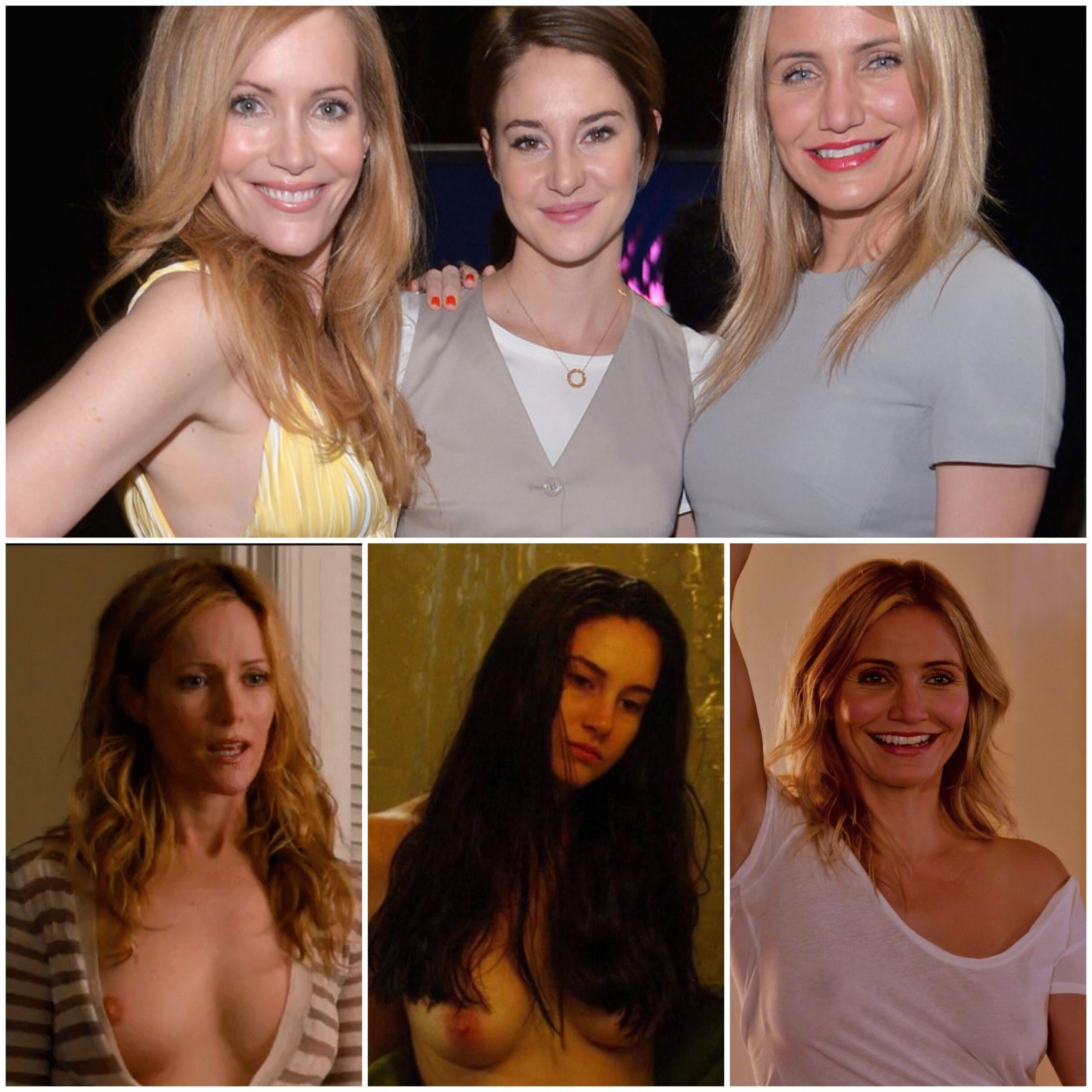 Leslie Mann Shailene Woodley amp Cameron Diaz