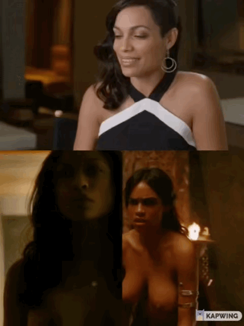 Rosario Dawson in trance and Alexander the Great