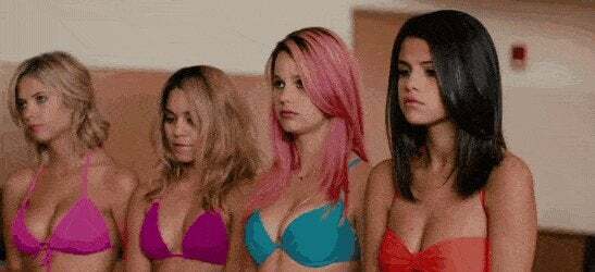 Ashley Benson Vanessa Hudgens Rachel Korine and Selena Gomezs plots