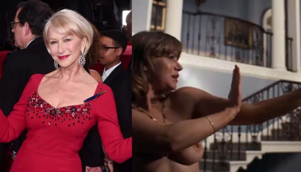 Helen Mirren onoff at 26 and 69