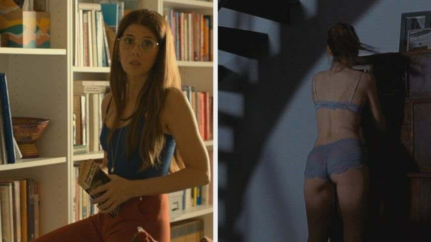 Marisa Tomei in Spider Man Homecoming 2017 and The Guru 2002