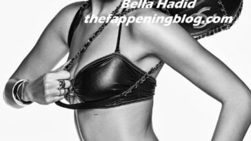 Bella Hadid Topless (5 Photos)