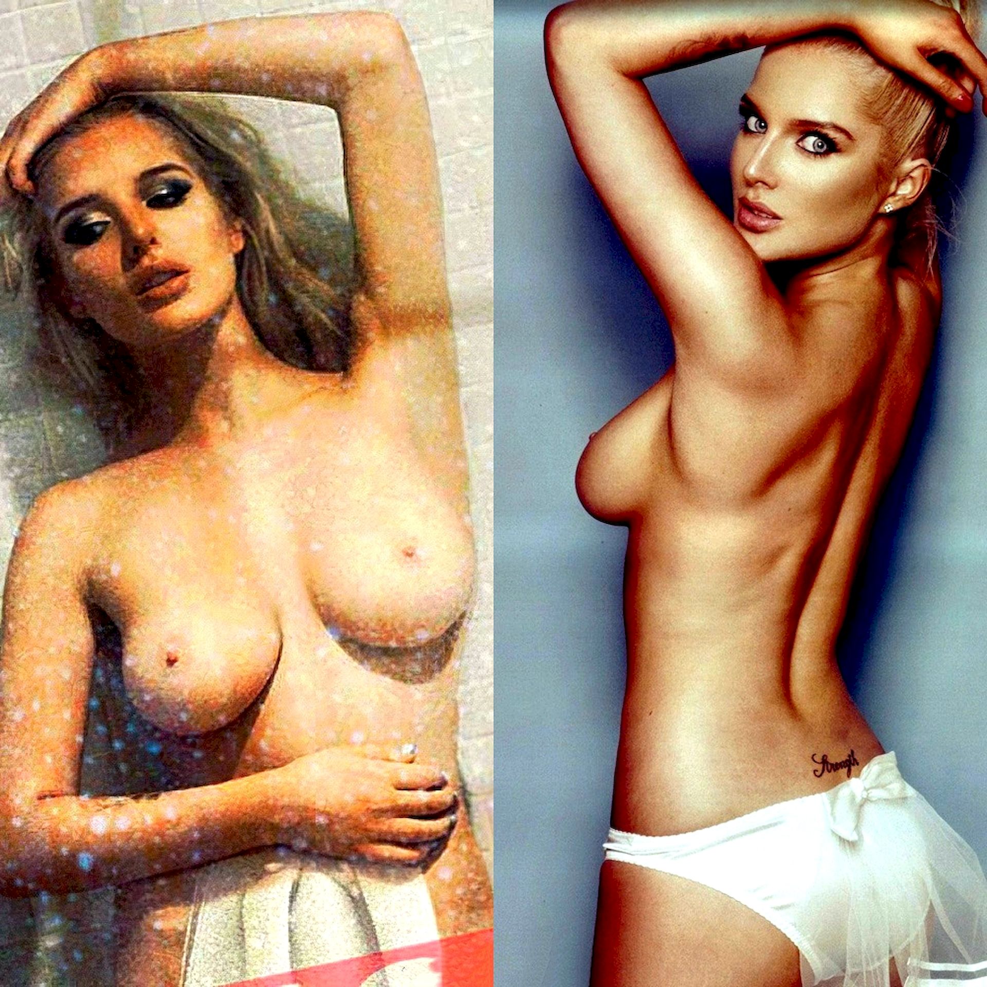 Helen Flanagan Topless 2 Photos