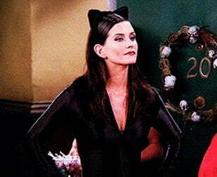 Courtney Cox looks sexy as catwoman