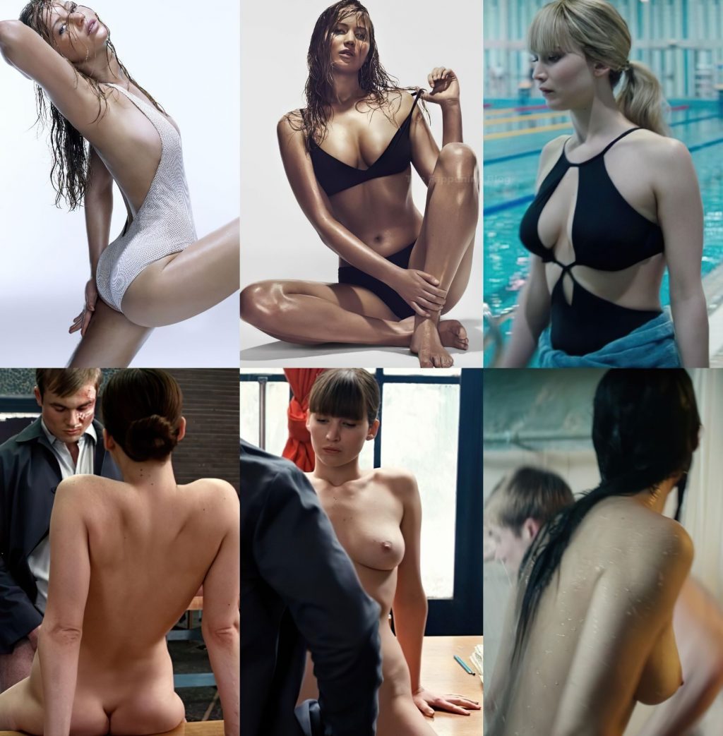 Jennifer Lawrence Nude 1 Collage