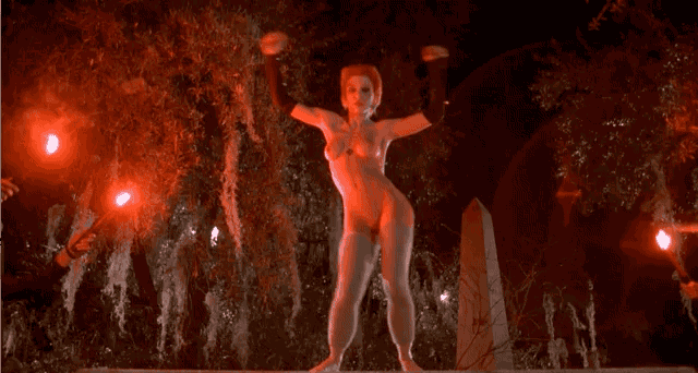 Linnea Quigley in The Return of the Living Dead Trash