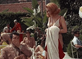 Stella Stevens sexy stumbling plot in The Silencers 1966