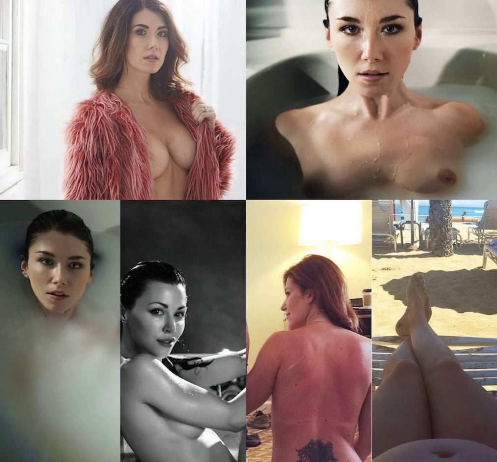 Jewel Staite Topless 2 Photos