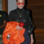 Bella Hadid Braless (10 Photos)