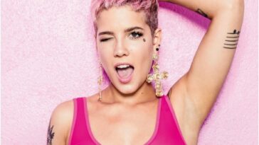 Halsey See Through & Sexy (6 Photos)