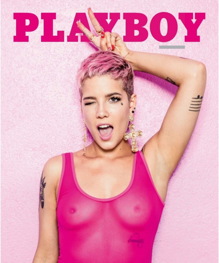 Halsey See Through & Sexy (6 Photos)