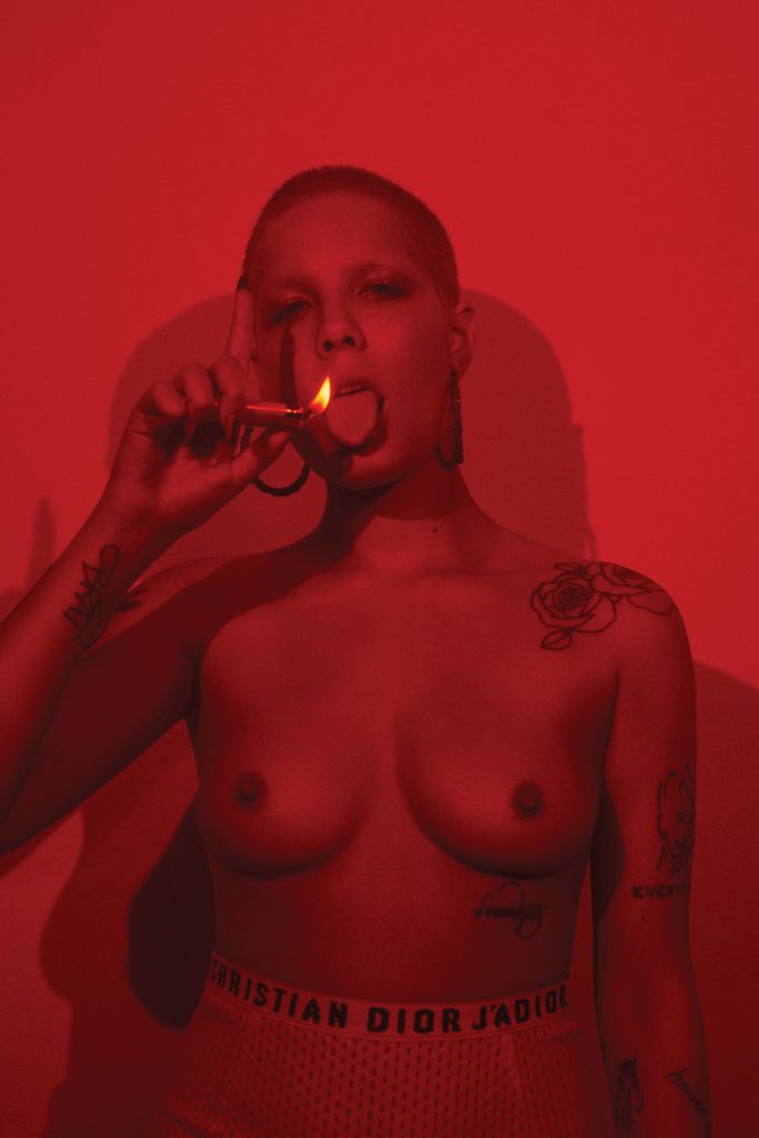 Halsey Sexy & Topless (15 Photos)