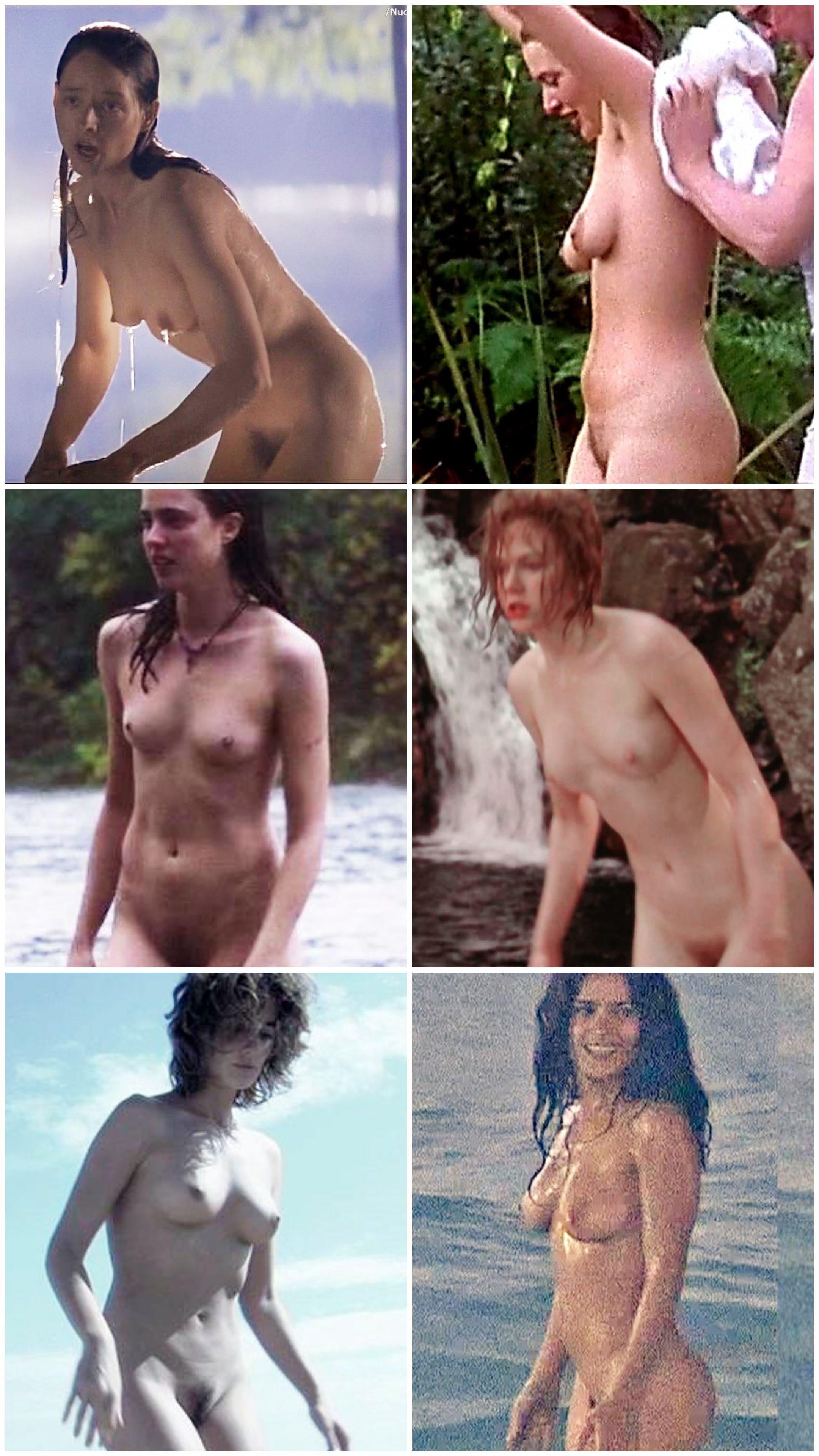 Jodie Foster, Kate Winslet, Margaret Qualley, Nicole Kidman, Paz Vega &  Salma Hayek - Nude Celebs