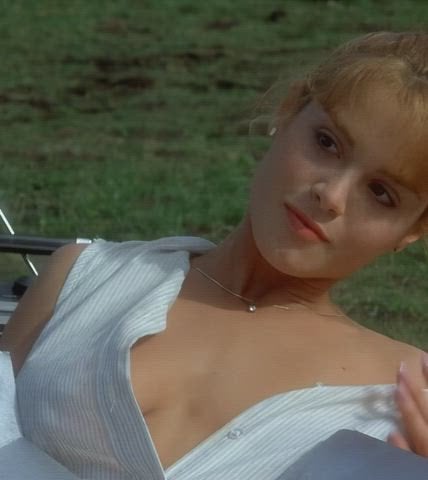 Betsy Russell bouncy plots in Private School 1983