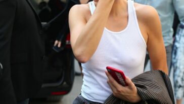 Kendall Jenner Braless (21 New Photos)