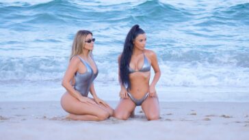 Kim Kardashian & Larsa Pippen Sexy (23 Photos)