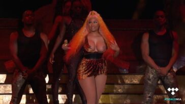 Nicki Minaj Nip Slip (33 Pics + GIFs & Video)