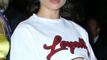 Shanina Shaik Underboob (6 Photos)