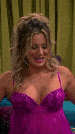 Kaley Cuoco in The Big Bang Theory S7E4