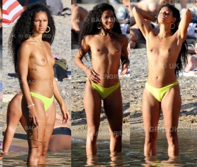 Vick Hope Topless 1 Photo