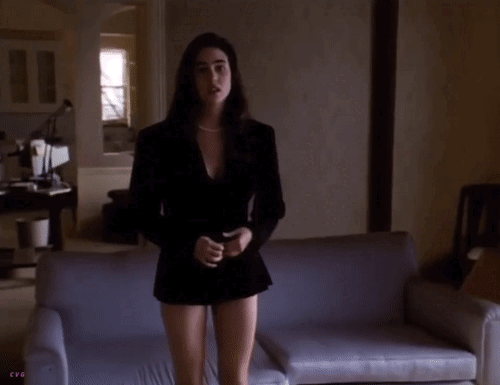 Jennifer Connelly All in Black