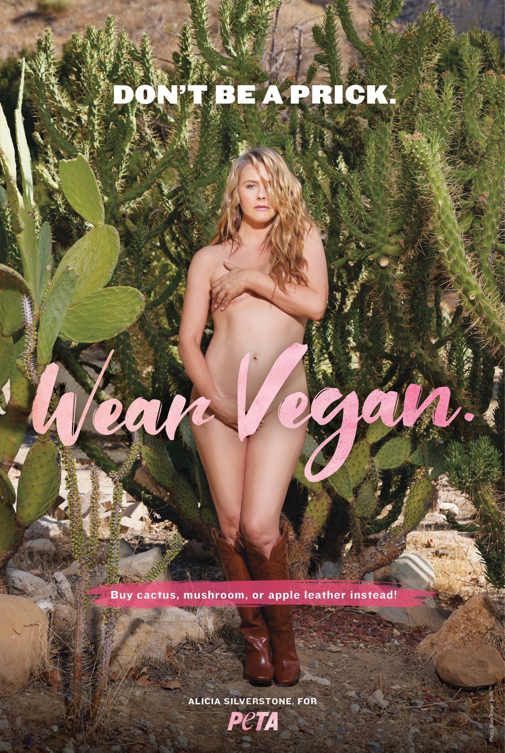 Alicia Silverstone PETA Wear Vegan campaign Dec 2022