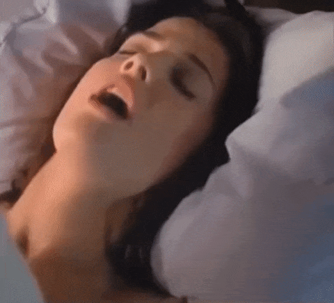 Cobie Smulders moaning in The Long Weekend