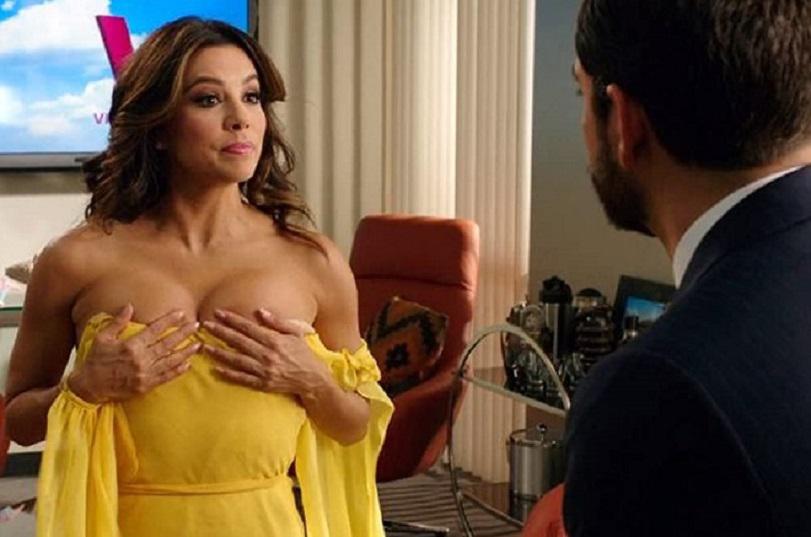 Eva Longoria Handbra from the pilot episode of Telenovela original