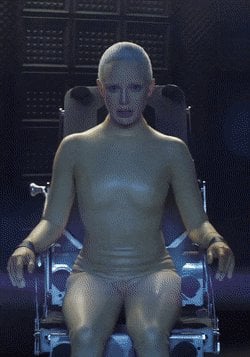 Caity Lotz see thru plot in The Machine 2013