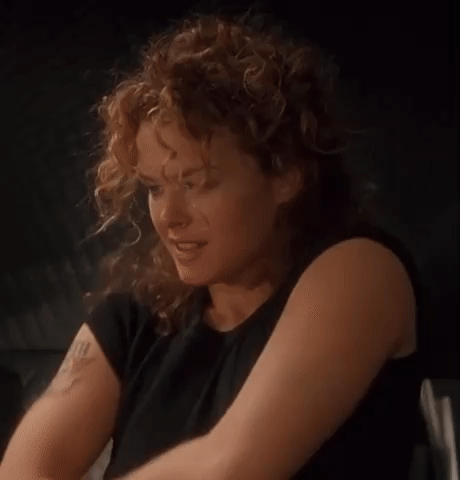 Dina Meyer in Starship Troopers 1997