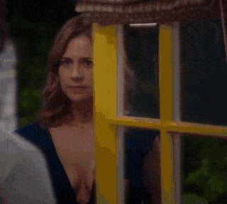 Jenna Fischer from Splitting Up Together