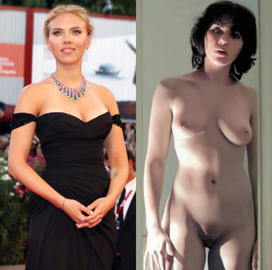 Scarlett Johansson On Off Nude Pic Brightened