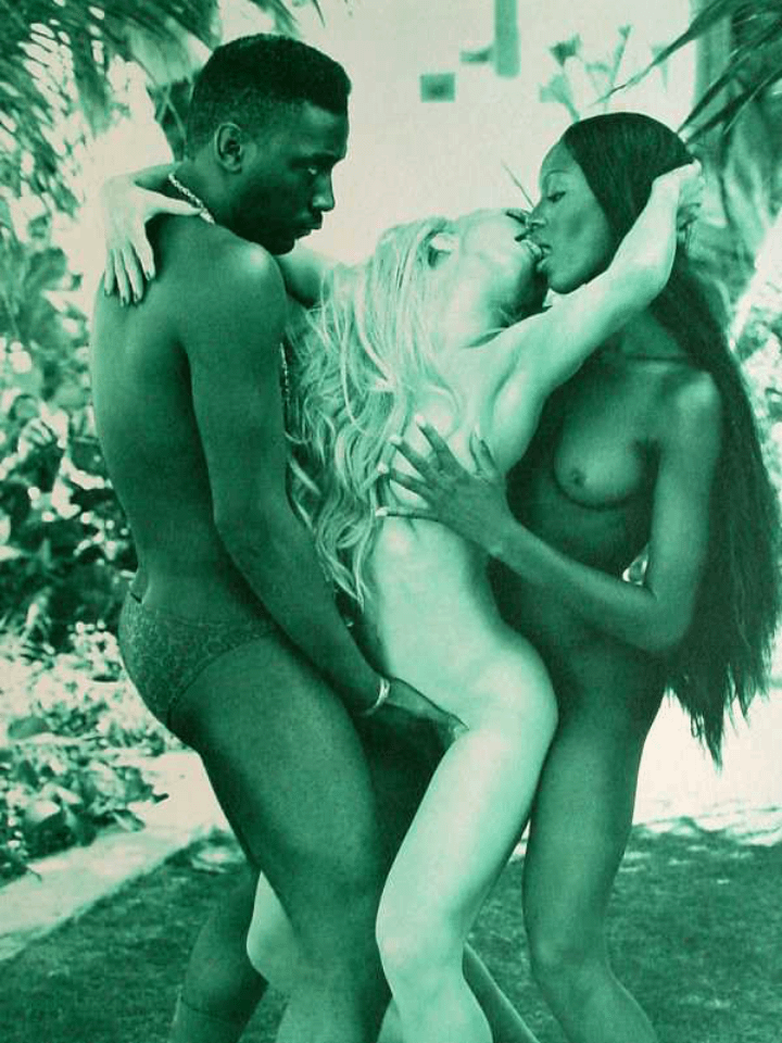 Unknown black guy Madonna and Naomi