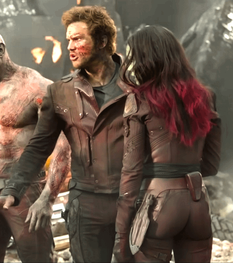 Zoe Saldana Guardians of the Galaxy Vol2 2017