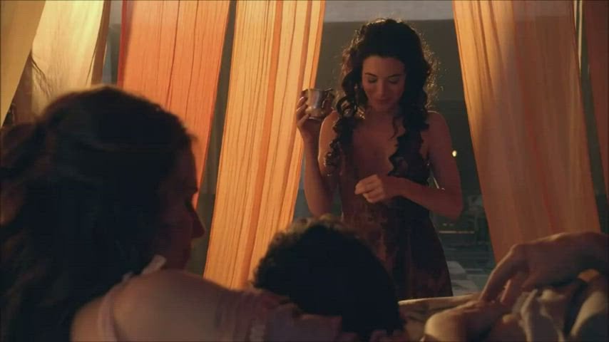 Lucy Lawless amp Jaime Murray in Spartacus Gods of the.jpg