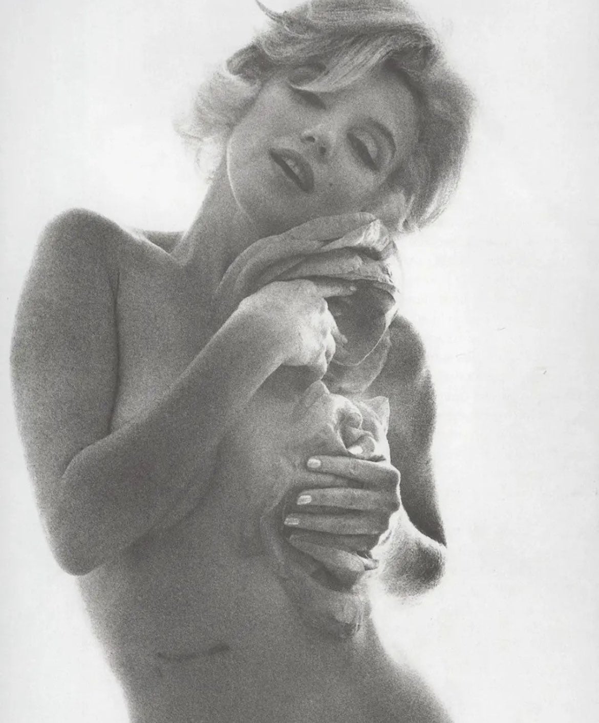 Marilyn Monroe was captured by Bert Sterns lens for Vogue.jpg