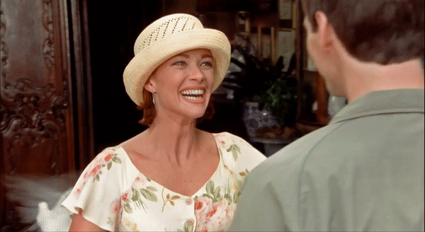 Lauren Holly Booty Reveal in Dumb and Dumber 1994.gif