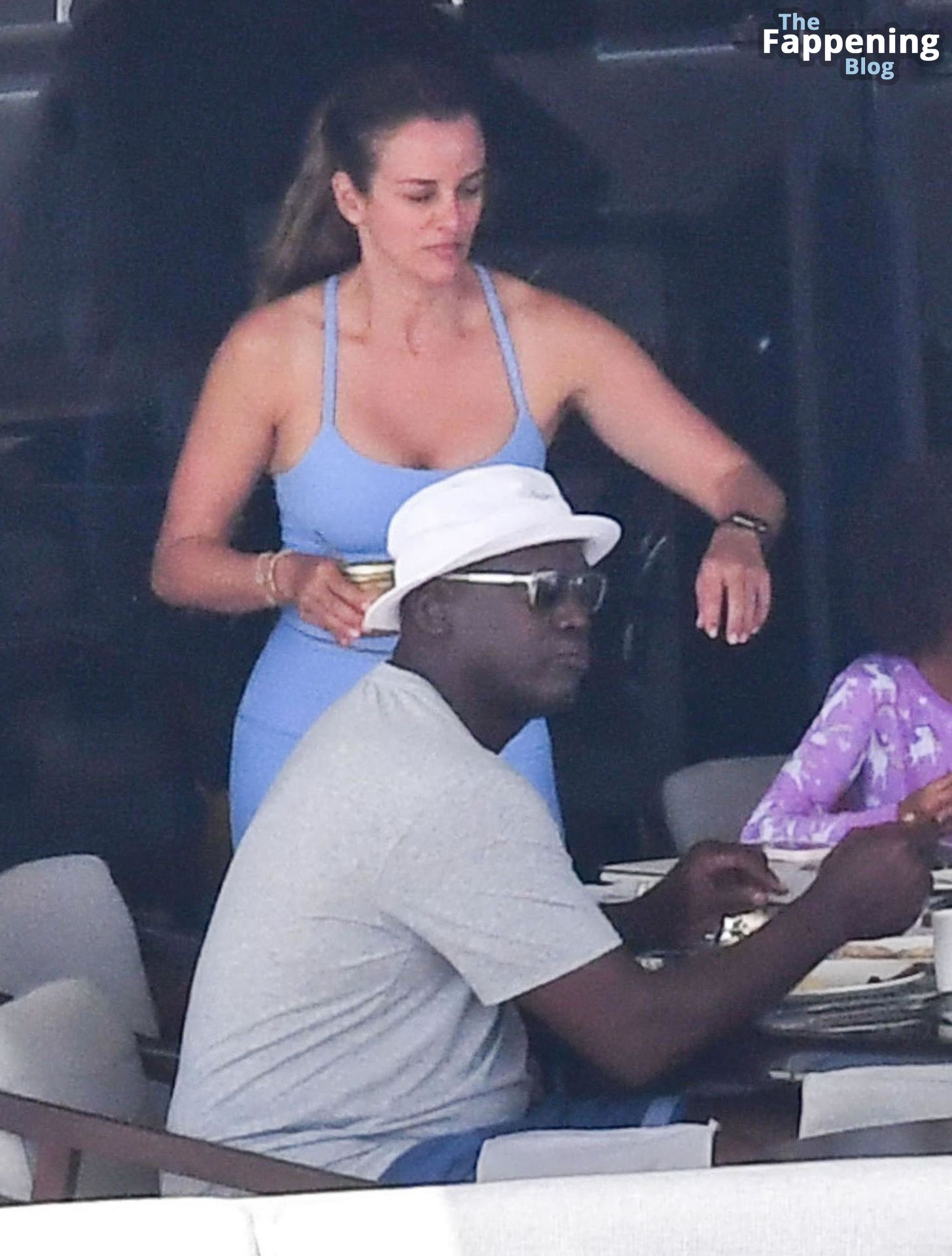 Yvette Prieto Relax on a Luxury Yacht While Enjoying Her.jpg