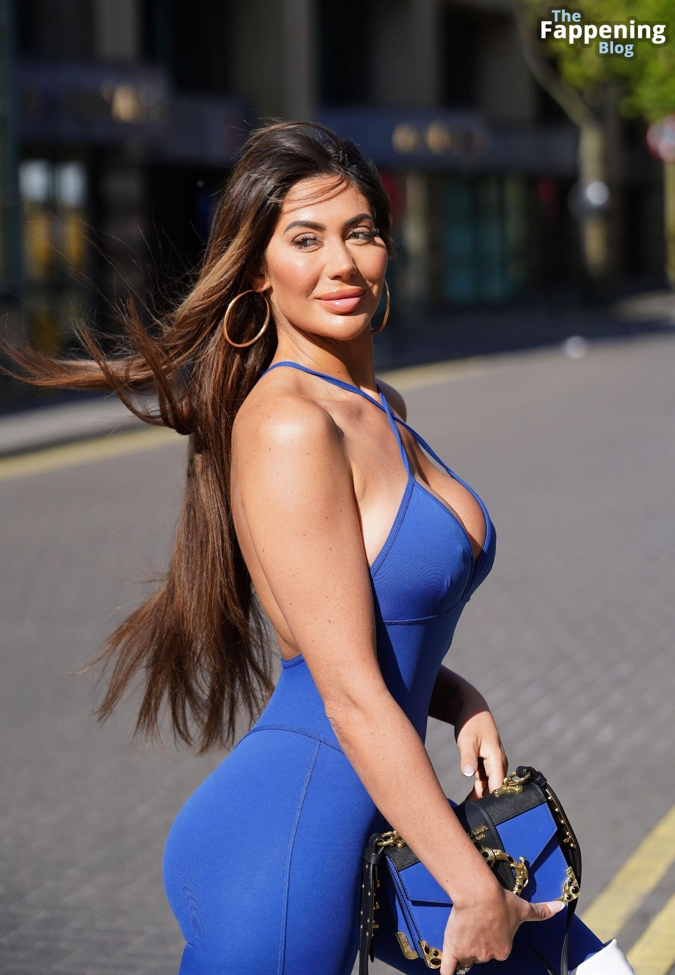 Chloe Ferry Shows Off Her Figure in a Blue Bodysuit.jpg