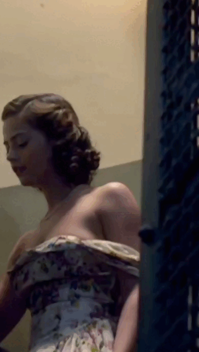 Jenna Coleman in Room at the Top 2012.gif